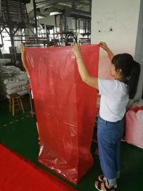 Китай Биодеградабле сверхмощная ясная офсетная печать красного цвета полиэтиленовых пакетов завод