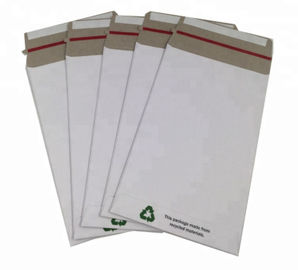 Китай Ресиклабле белые конверты картона, пожалуйста не складывают конверт для пересылать завод
